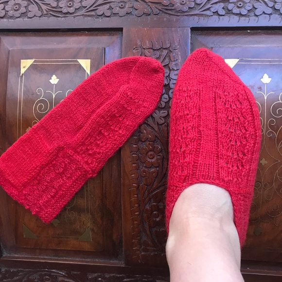 Authentic Handmade Slipper Socks - Picture 2 of 2